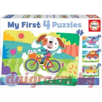 Image 1 of Educa Пъзел educa baby 18898 - 26 части - Превозни средства (edu18898)