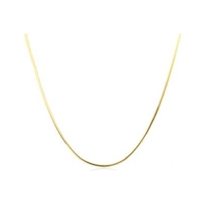 Šperky4U Zlacený stříbrný řetízek had NB-7011-50