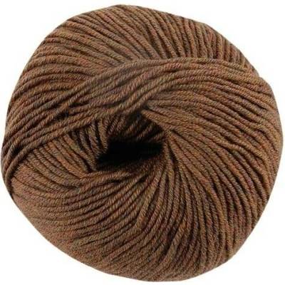 100% vlněná příze merino WOOLLY od DMC 50g, hnědý tvíd