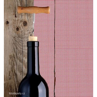 D-c-fix Samolepící fólie decor, Vichy červená, rozměry Vichy červená, šíře 45cm, 1m