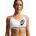 Nike Спортен сутиен Nike Indy Light Support white/black