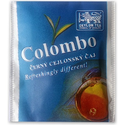 Růžová čajovna Pangea Tea Colombo Cejlon černý porcovaný čaj nálevové sáčky 100 ks