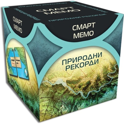 Fantasmagoria Настолна мемори игра Смарт Мемо: Природни рекорди - Семейна (77326-bg)