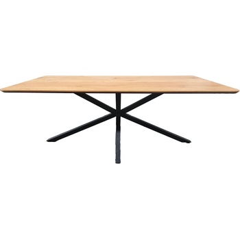 Unique Furniture Трапезна маса с дъбов плот 100x200 cm Cesura - Unique Furniture (55230000)