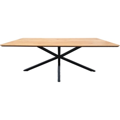 Unique Furniture Трапезна маса с дъбов плот 100x200 cm Cesura - Unique Furniture (55230000)