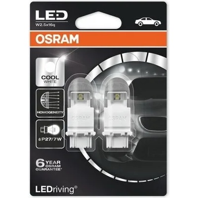 OSRAM Premium - W2.5x16q - P27/7W / 6000K - 3557CW (4905) - комплект 2бр. (до изчерпване) (3557CW)