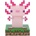 Paladone Лампа Paladone Icons: Minecraft - Axolotl Light (PP11390MCFV2)