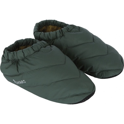 Péřové papuče Warg Sirius Warmies zelená – Zboží Dáma