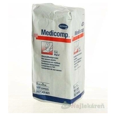 Kompres Medicomp nester..5 x 5 cm 100 ks 4218215