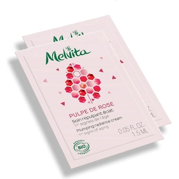 Melvita Pulpe De Rose органичен против стареене дневен и нощен крем за лице и шия 15 ml *мостра