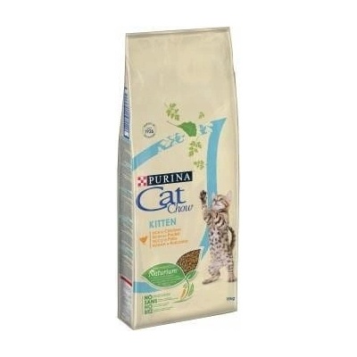 PURINA Cat Chow s vysokým obsahom kuracieho mäsa 15 kg