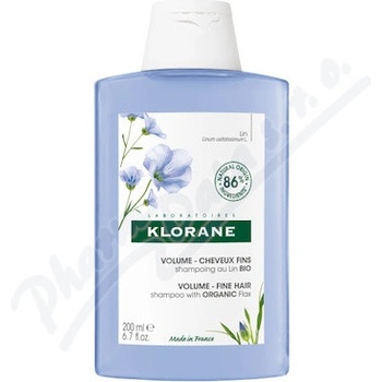 Klorane šampon s lněnými vlákny 200 ml
