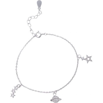 Silenti Jewelry Сребърна гривна "Необятност