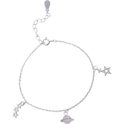 Silenti Jewelry Сребърна гривна "Необятност