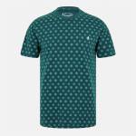 Original Penguin Тениска Original Penguin Men's Geo All Over Print Regular Fit T-Shirt - June Bug