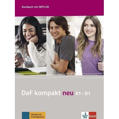 DaF Kompakt neu A1-B1 Kursbuch + 3CD –