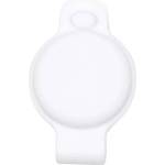 JC Силиконов държач за каишки за домашни любимци за Apple AirTag - JC AirTag Pet Collar Back Clip (бял)
