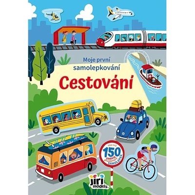 Samolepková knížka moje první samolepkování cestování