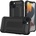 Gigapack iPhone 14 GIGAPACK Defender Силиконов протектор за телефон, удароустойчив, с метален ефект, ЧЕРЕН GP-129346 (GP-129346)