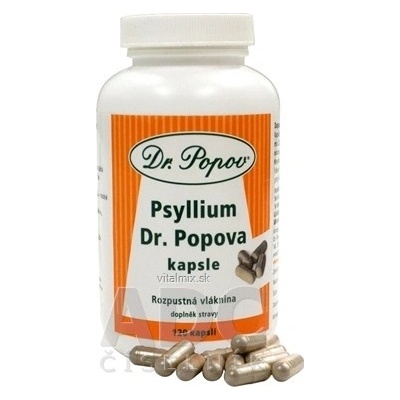 Dr.Popov Psyllium zn. Psyllicol 120 kapsúl