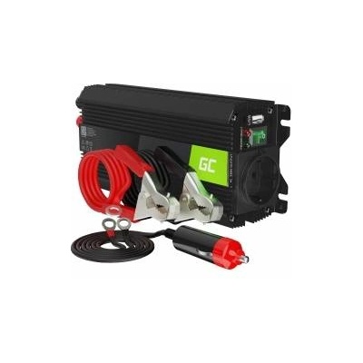 Green Cell PRO 500W/1000W 12V to 230V Sine Wave Volt Car Voltage Converter Inverter Power Solar Inverter DC AC Converter Current Converter Caravan Car Modified Sine