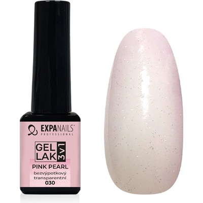 Expa nails expanails uv led gel lak 3v1 pink pearl transparent 5 ml