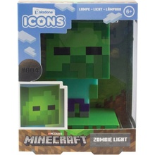 Minecraft Paladone svítící Steve Zombie