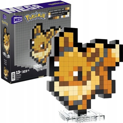 Mega Bloks Mega Pokémon Pixel art - Eevee – Zboží Dáma