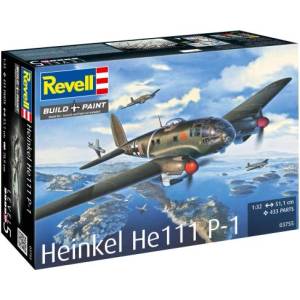Revell Пластмасов модел комплект самолет 03755 - Heinkel He 111P-1 (1: 32) (18-03755)