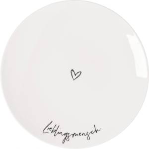 Villeroy & Boch Чиния за закуска Statement Lieblingsmensch 21 см (10-1621-6150)