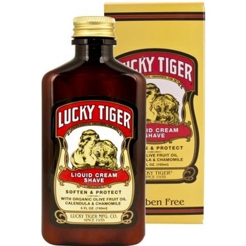 Lucky Tiger Liquid Cream Shave tekutý krém na holenie 150 ml