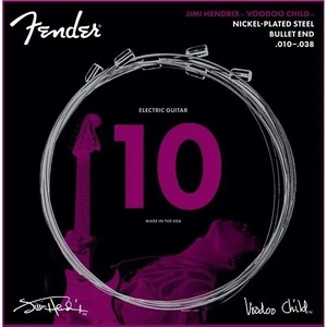 Fender Hendrix Voodoo Child Bullet Nickel Plated Steel 10-38 Струни за електрическа китара (0733250609)