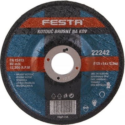 Kotúč rezný na kov 125mm