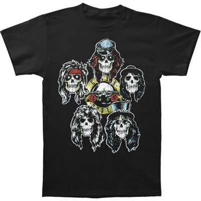 Guns N' Roses Vintage Heads Black L Риза (GNRTS06MB03)