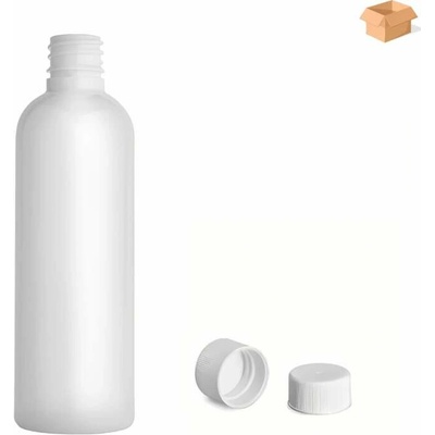 Via Plastová lahvička bílá s bílým uzávěrem 100 ml 400 ks