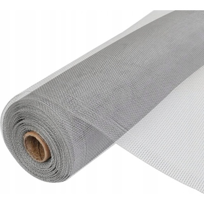 ZBXL Síť proti hmyzu hliník 100 x 1 000 cm stříbrná