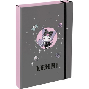 Baagl Папки за училищни тетради A4 Jumbo Kuromi Grey BAAGL | Siv | Момичешки | UNI