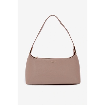 Flora & Co Eco Leather Kabelka Tmavá Béžová hnedá