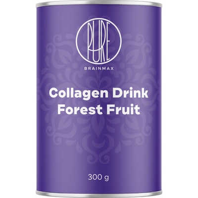 BrainMax Pure Collagen Drink lesní ovoce 300 g