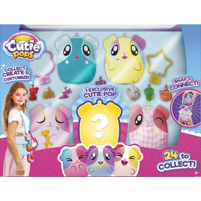 Přívěsek na klíče a batoh Cutie Pops sada s překvapením 5 ks více druhů