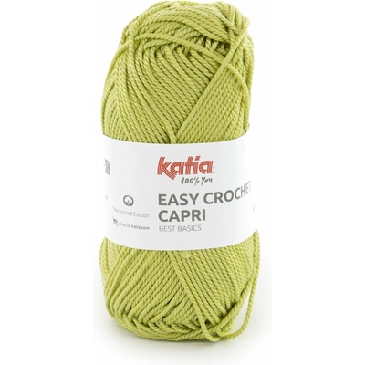 EASY CROCHET CAPRI Katia Farby EASY CROCHET CAPRI: 125 pistáciová