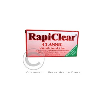 RapiClear těhotenský test Classic Super Sens.1 ks