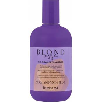 Inebrya Blondesse No Orange Shampoo šampon pro světle hnědé barvené a zesvětlené vlasy 300 ml