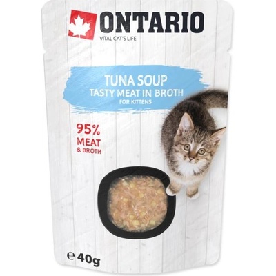 ONTARIO Суп Ontario Kitten риба тон 40g