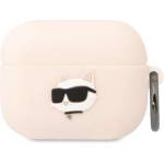 Karl Lagerfeld Кейс Karl Lagerfeld KLAPRUNCHP за AirPods Pro, розов / розов, Silicone (3666339087968)
