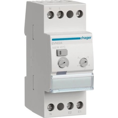 Hager EVN004 Univerzální stmívač LED, CFL a žárovky 500W s komfortními funkcemi