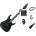 Ibanez GRGR330EX-BKF Premium SET Black Flat Електрическа китара