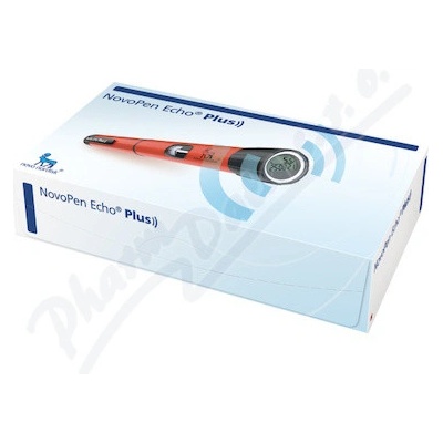 Novopen Echo Plus red-copack, pro použití se zásob. inzulin. vložkam