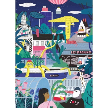 Image 1 of Pieces & Peace - Puzzle Nantes extraordinaire by night - 1 000 piese