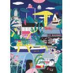 Pieces & Peace - Puzzle Nantes extraordinaire by night - 1 000 piese